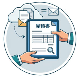 2.お見積書の送付